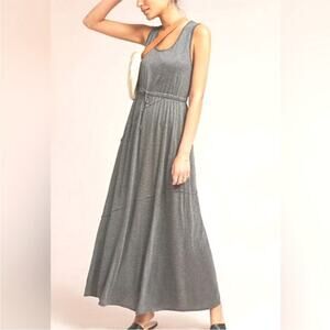 DOLAN Gray‎ Sleeveless Jersey Maxi Dress Size XS